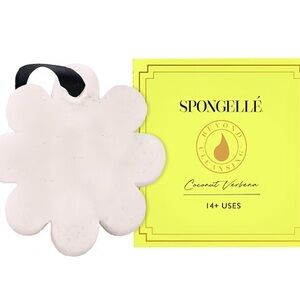Spongellé Coconut Verbena Exfoliating Buffer - White